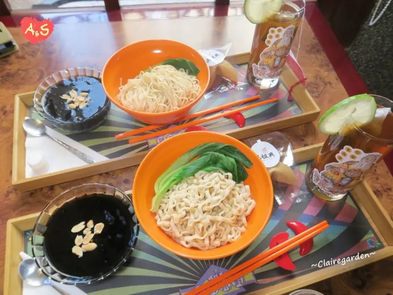 [大稻埕漫步趣]媽祖興x永樂春風茶館 期間限定店~眾神來訪好熱鬧，轉運麵套餐