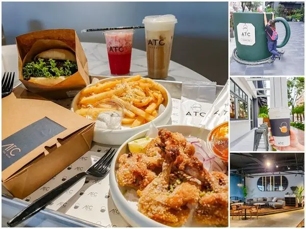 台中美食<ATC茶飲俱樂部>不用搭飛機彷彿在歐洲用餐的氛圍,台式五花腩包必點,凍頂烏龍奶蓋茶必喝,美味午茶好愜意