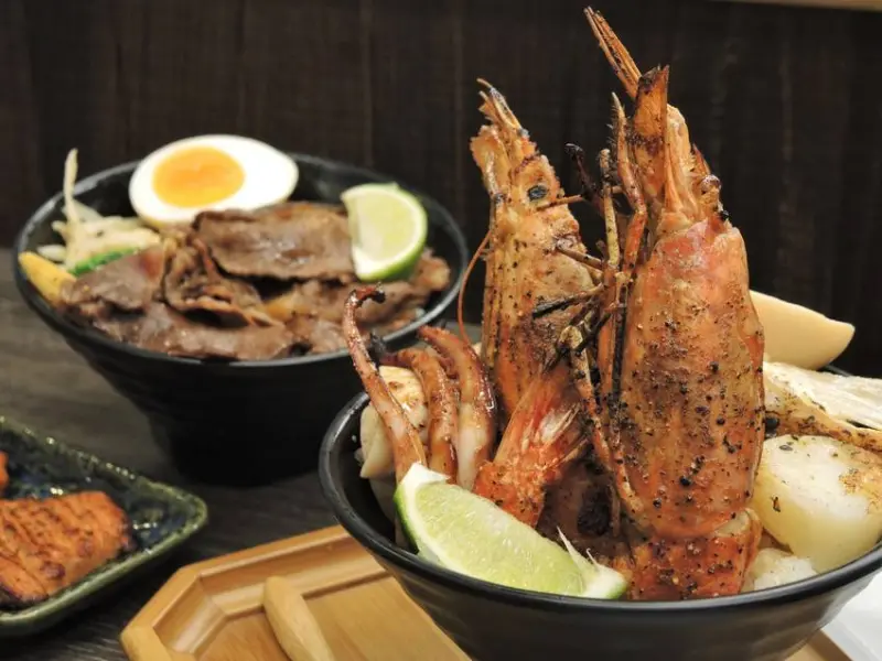 大河屋｜北車微風新開幕！限定款丼飯在北車！日本燒肉職人精神用心製作獨門醬汁！北車美食推薦、台北車站微風餐廳推薦