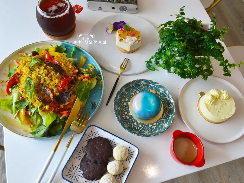 【台中北屯】Cat i Cake療癒系甜點店，台中美食新選擇，隱身住宅區......