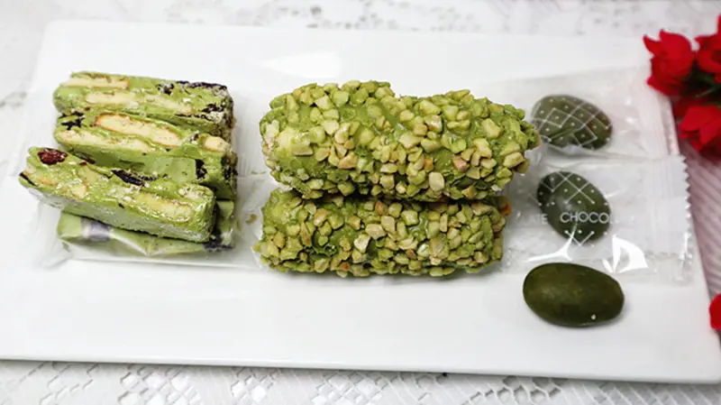 「辦公室團購推薦」【桃之夭夭】「抹茶杏仁捲心酥」+「抹茶牛軋雪花酥」+「抹茶杏仁巧克力」，超抹低卡的抹茶療癒聖品，抹茶控絕不可錯過，開幕特價任選3件899免運！