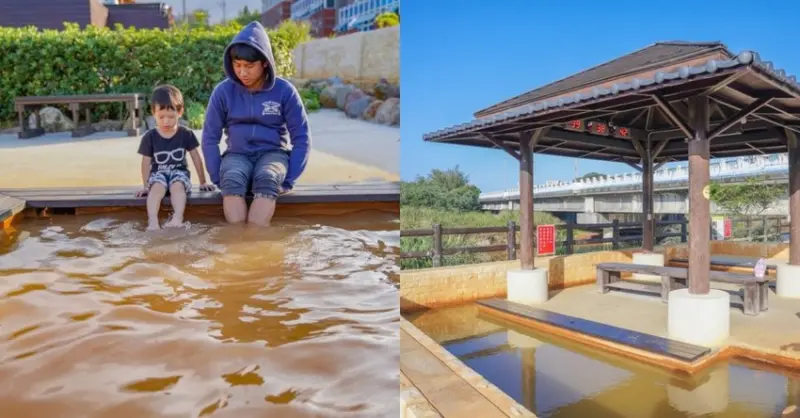 新北景點・磺港社區公共浴室～通通免費！北海岸最美露天溫泉泡腳池、男女裸湯，金湯銀湯任你選，一邊欣賞海景一邊泡腳～不想分享的隱藏版景點。