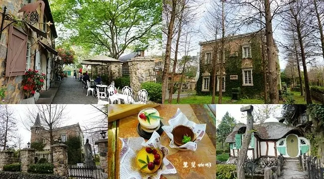 花蓮咖啡廳 ▶ 鷺鷥咖啡 Lucy Coffee 戶外花園&露天咖啡 ▶ 歐式城堡、花園迷宮、童話小屋 好吃的蛋糕下午茶!