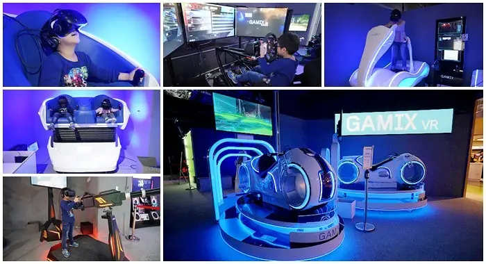 【VR GAMIX 台中旗艦館】體驗VR遊戲超痛快，運動類的遊戲真的有身歷其境的感覺│台中秀泰廣場