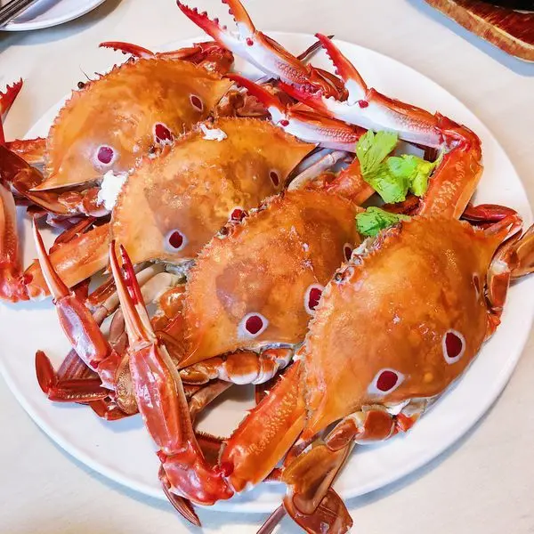 [台北海鮮]基隆安樂「呷尚鱻餐廳」鮮甜肥美又多汁的三點蟹/平價高品質的海鮮饗宴/創新又多元的海鮮料理/附菜單
