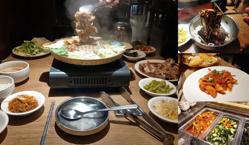 【台北美食】三創高麗園 韓式銅盤烤肉吃到飽 主菜 小菜 湯品 三創美食推薦 韓式料理推薦