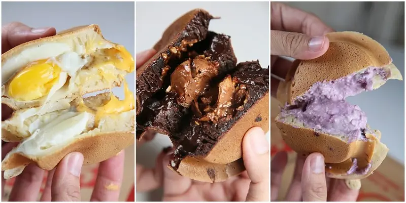 【台南美食】育樂街超人氣爆餡紅豆餅，連金莎巧克力都包進來：Q弟紅豆餅 - 熱血玩台南。跳躍新世界