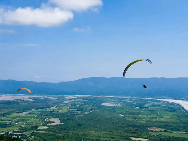 【花東縱谷】花蓮明利飛行傘 乘風帶你去旅行 享受翱翔天空的樂趣