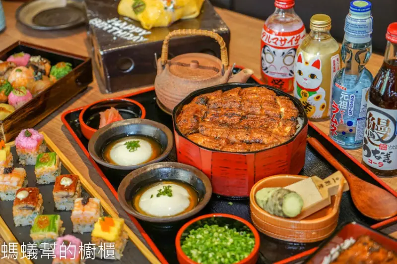 大江戶町鰻屋二號店無敵一家鰻や | 蒲燒鰻魚也能做成創意網美系，好吃又好拍，台中公益路美食推薦。 - 螞蟻幫的櫥櫃