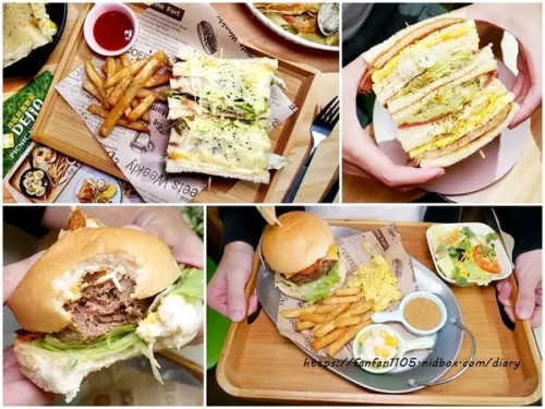 【西門早午餐】Dejia得嘉野餐廚房 #高cp值 #手作早午餐 #特色早午餐 #芋泥 #起司瀑布 #老店新氣象