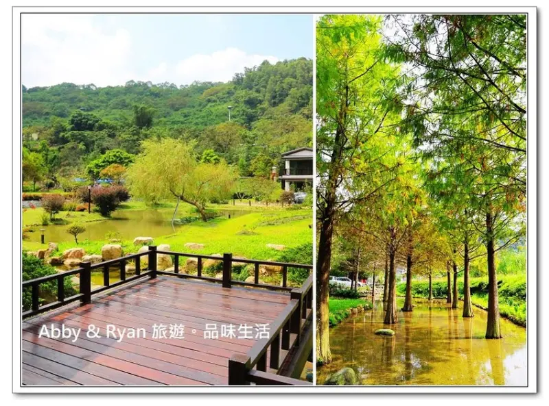 【南投埔里景觀餐廳】築樂日式庭園~落羽松庭園。來去秘境吃美食！