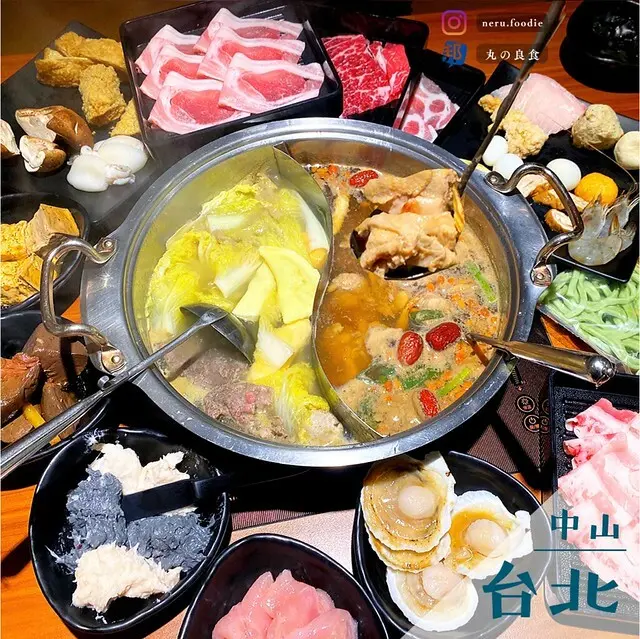 神來一鍋｜行天宮吃到飽火鍋推薦 @neru.foodie / 丸の良食