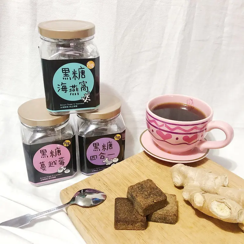 { 宅配團購 } 四季皆宜 每位女孩都必備🎀不僅好喝還健康哦☕台灣製好安心✨每種口味都真材實料☀太禓食品 養生黑糖茶磚