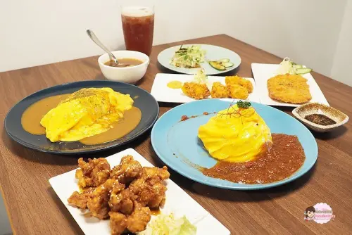 【高雄│楠梓】食べオム。洋食歐姆蓋飯專売（楠梓店）│超水準！超級平價日式蛋包飯！小資族請筆記