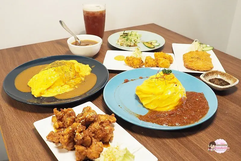 【高雄│楠梓】食べオム。洋食歐姆蓋飯專売（楠梓店）│超水準！超級平價日式蛋包飯！小資族請筆記