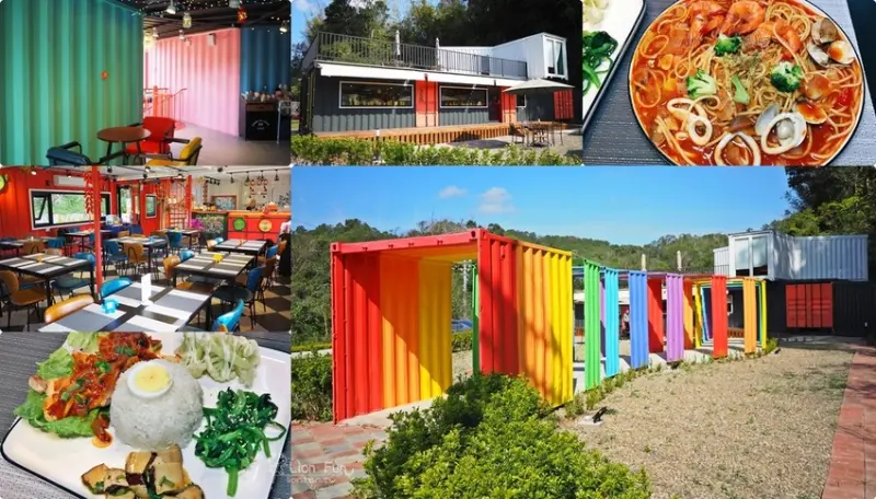 新竹峨眉餐廳｜貨櫃89咖啡。台三線景觀餐廳，餐點美味環境好拍，網美推薦！