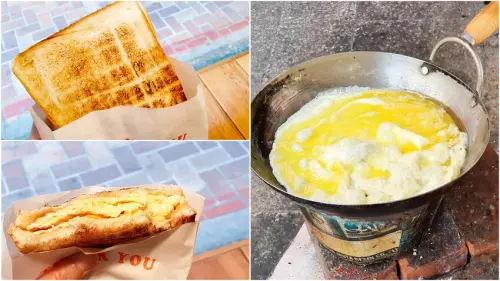 【台南美食】阿嬤碳烤三明治 炭火煎蛋 台版玉子燒 濃郁古早味 隱藏版排隊小吃