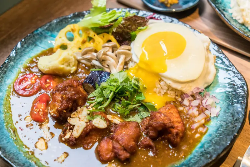 中山站美食｜稲町家香料咖哩專門｜台北好吃咖哩｜排隊美食｜紅酒燉牛頰香料咖哩｜限量美食｜大阪系的印度香料咖哩｜ig打卡熱門｜無麩質之咖哩飯