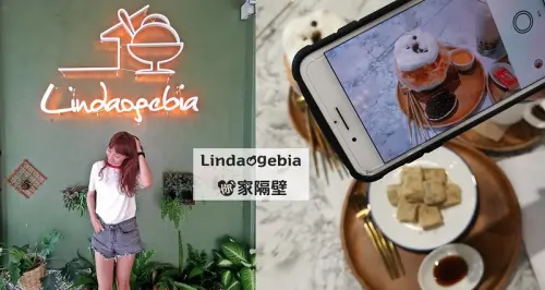 嘉人瘋傳的嘉義IG美食，光看店名搞不清楚賣啥的 Lindaogebia 你家隔壁（賣冰啦~）