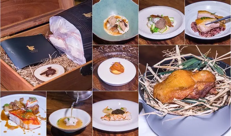 【台北捷運美食】【士林站私廚】podium帕修斯雞全雞宴(台灣版法國布列斯雞.每隻雞12800元).2020年100隻限量上桌