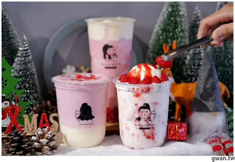 想不到吧芝士草莓沙沙回來啦！三款超人氣草莓飲品，錯過再等一年～