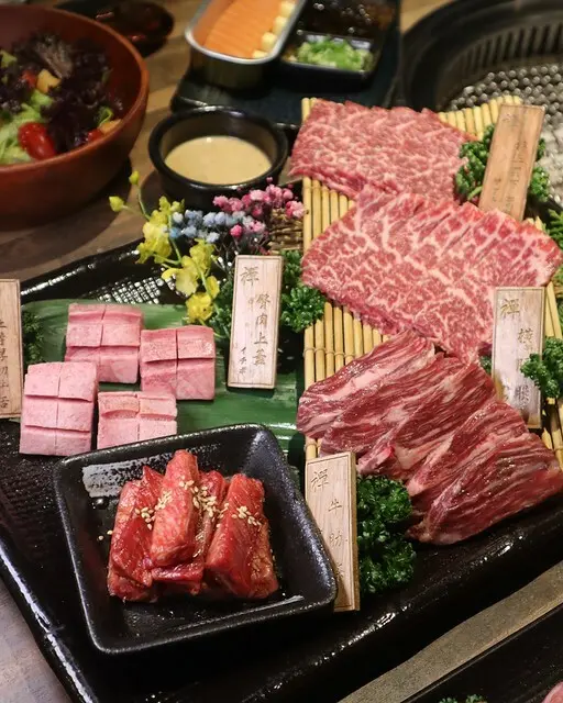 【桃園中壢美食】禪燒肉－古色古香的排樓裡面，享用澳洲最頂級的和牛燒烤吧！