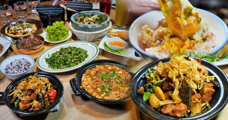 南部首間 時時香RICE BAR，新潮創意中式料理、聚餐推薦｜高雄夢時代店 - 跟著尼力吃喝玩樂＆親子生活