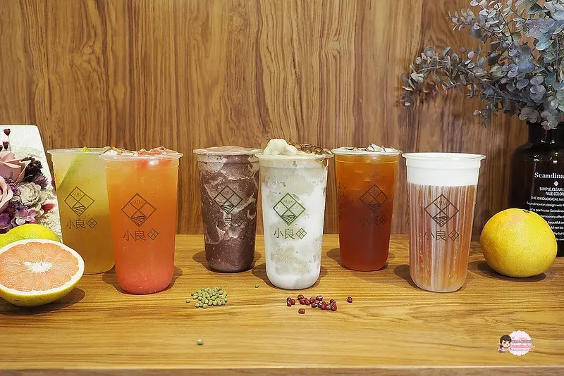 【台南│永康】小良田·飲品店│綠豆沙必點！in stock 飲食客旗下質感手搖飲料新開張！