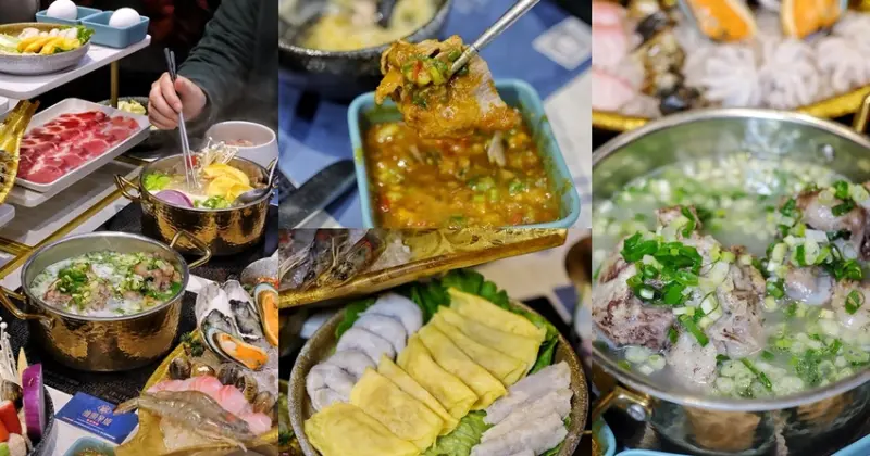 【台中食記】『汕頭泉成沙茶潮鍋新光三越中港店』來自高雄70多年的經典傳統火鍋插旗台中。人氣扁魚湯頭鮮甜醇厚，招牌特製手工沙茶醬一吃停不下來超百搭！