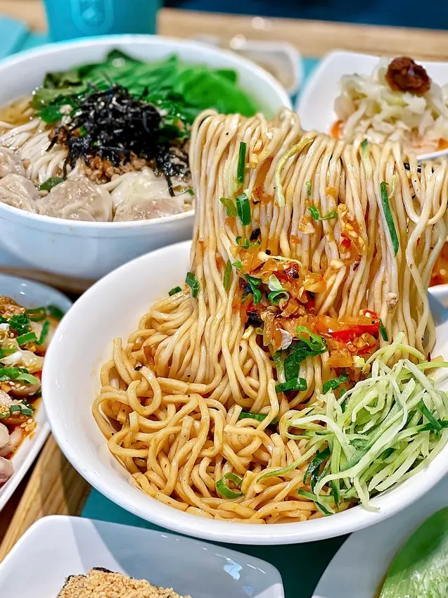《新竹/台中*墨竹亭 燃麵本家》平價麵食也吃得到功夫菜！多達十種小菜任你選~(附墨竹亭完整菜單)