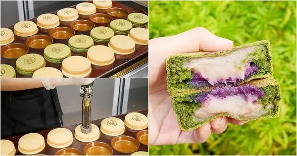 108 MATCHA SARO 抹茶走廊 - 台北京站必吃抹茶小點，季節限定款「抹茶芋泥大判燒」一次雙餡最超值，紫薯、芋泥、抹茶控都吃起來，只賣到今天，錯過等明年