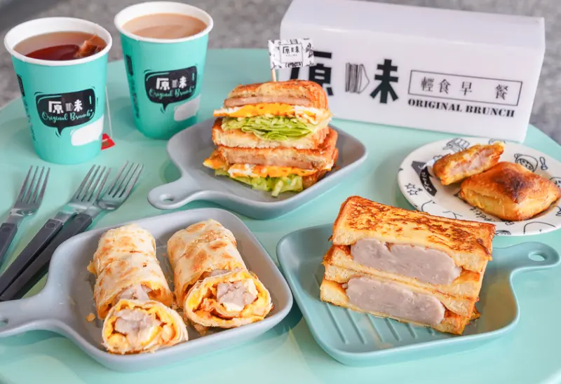 [高雄三民美食]原味輕食早餐-超爆餡~芋泥蛋餅x芋泥法國吐司!巷弄隱藏版手作三明治早午餐 - 美食好芃友