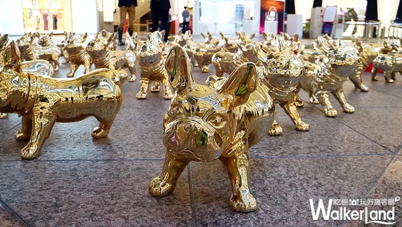 「狗來旺」環保藝術品 / WalkerLand窩客島整理提供