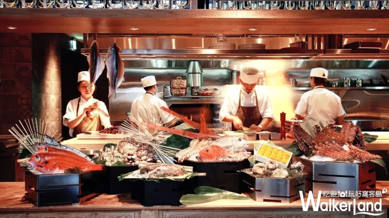 搶攻高端客群。TK SEAFOOD & STEAK 全新推出主廚精選套餐，海陸盛宴950元起。