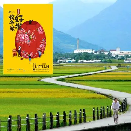 《2013臺東好米收冬祭》伯朗大道國際馬拉松大賽 奔馳在黃金稻浪中 真的好美