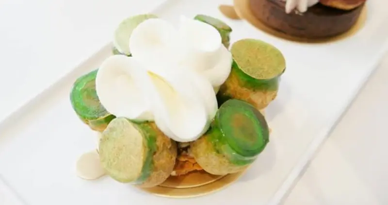 CHANTEZ Pâtisserie 穿石·甜點控必吃的精緻創新的藍帶法式甜點·台北超火紅打卡點·捷運忠孝新生站·抹茶橙花千層·激推貓眼