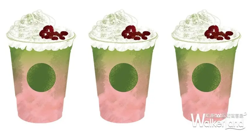星巴克 抹茶紅豆星冰樂/ WalkerLand窩客島整理提供 未經許可不可轉載