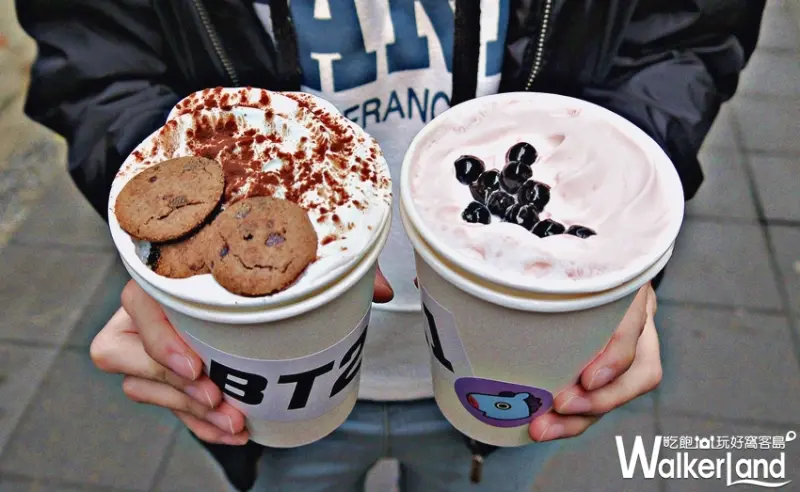 LINE FRIENDS 宇宙明星BT21冬季限定飲品 / WalkerLand窩客島提供