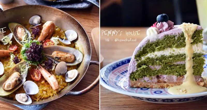 新竹熱門餐廳推薦｜冪La Miette Cafe&Bistro｜冪咖啡。西班牙料理超級對味！熱門甜點也不容錯過～新竹咖啡廳/下午茶/商務用餐/家庭聚會