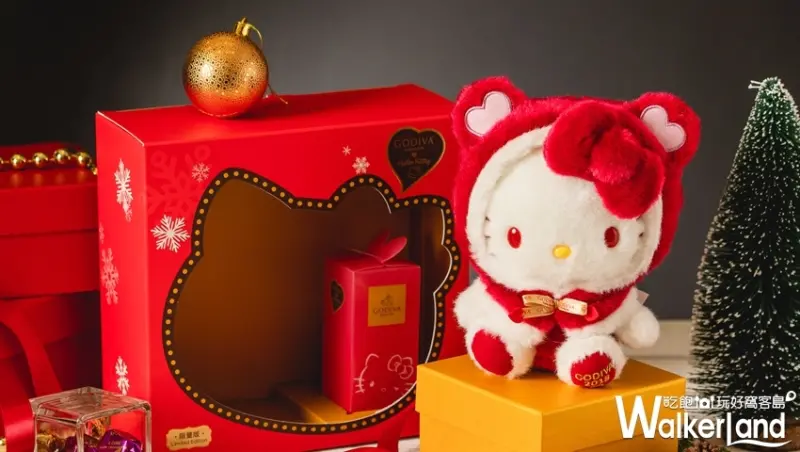 2018 GODIVA、Hello Kitty限量巧克力禮盒 / WalkerLand窩客島提供