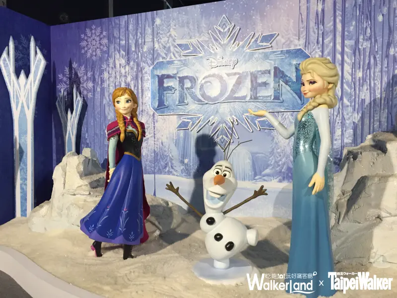 冰雪奇緣 冰紛特展．體驗零下8度C．真實冰雪世界。與艾莎一起高歌！Let It Go~