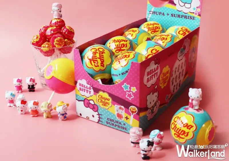 加倍佳 X Hello Kitty 聯名棒棒糖驚喜蛋 / WalkerLand窩客島提供