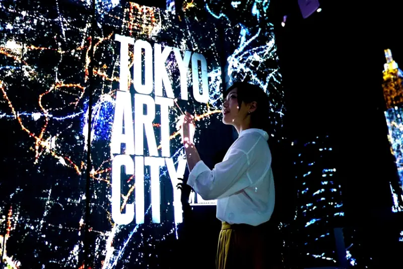 網美必拍「光影東京！360°夢幻視覺系特展」/ WalkerLand窩客島提供