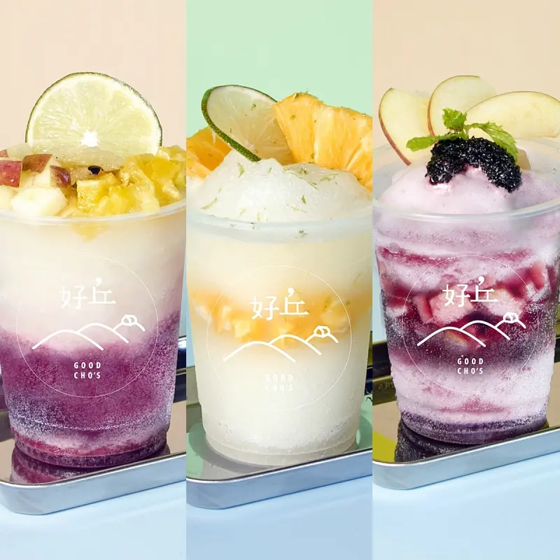 雪山系冰沙強勢登場！好丘圓山店推出獨家夏季限定「雪山系水果冰沙」，搶攻夏季冰品市場。