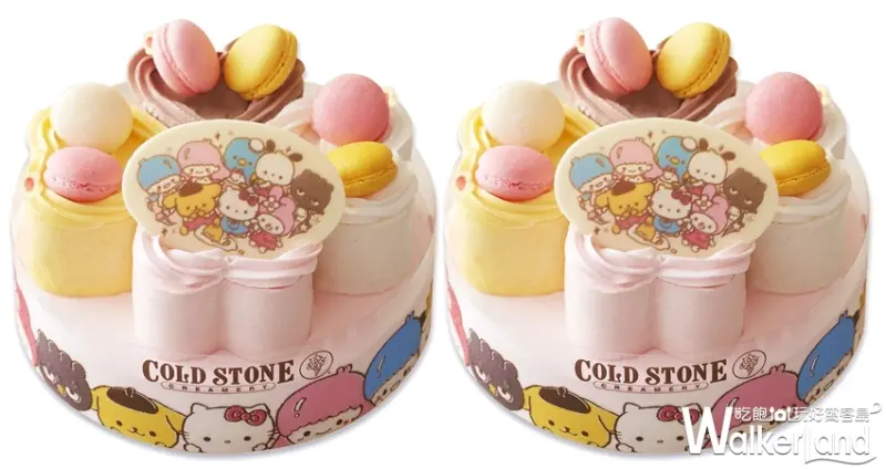 COLD STONE 三麗鷗聖誕節蛋糕  / WalkerLand窩客島提供