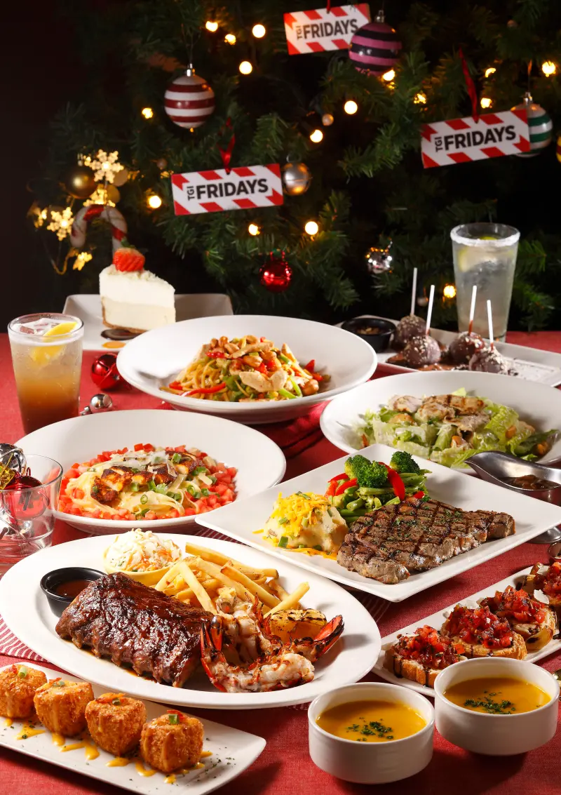年終這餐好好犒賞自己！享用FRIDAYS「聖誕快樂FUN新年」現抽好康！