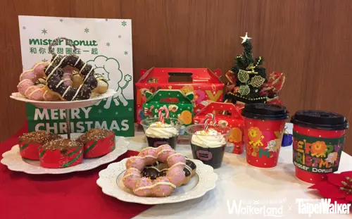Mister Donut耶誕商品登場！竟然在7-11門市也買得到！