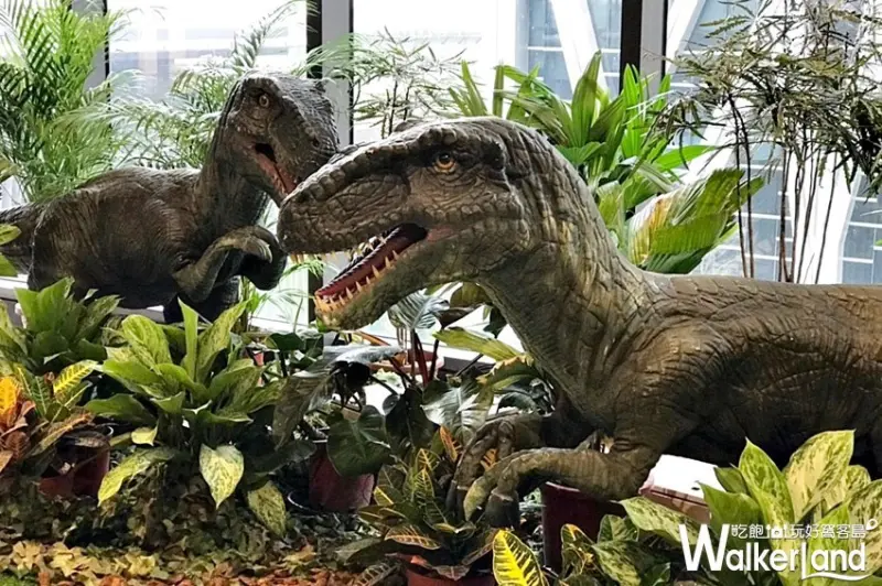 兒童節前先玩一波！Global Mall打造超逼真「恐龍森林特展」，再加碼佩佩豬火車、汪汪隊快閃店嗨翻大小朋友。