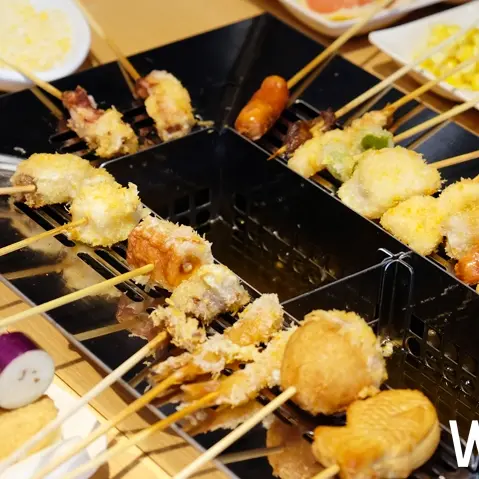 看到「吃到飽」先衝就對了！大阪超人氣「串家物語」插旗台北，獨創DIY炸物絕對讓你玩很嗨。