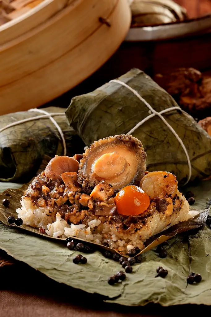 台北天成端午隆粽登場！獨創原民馬告香料的鮑貝粽 讓你一口接著一口！